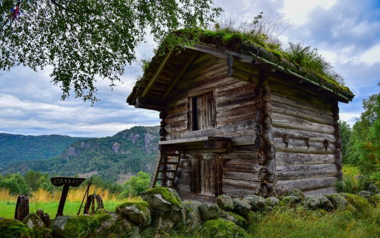 Espelidburet, stabbur, Åseral. Foto.