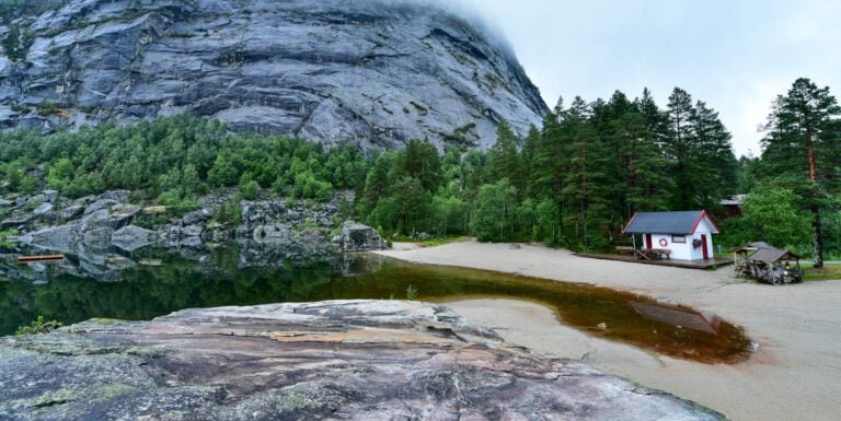 Storetjønn badeplass. Foto.