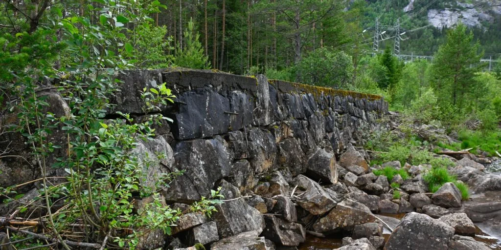 Steinskjermen på Nomeland 4. juli 2024. Foto.