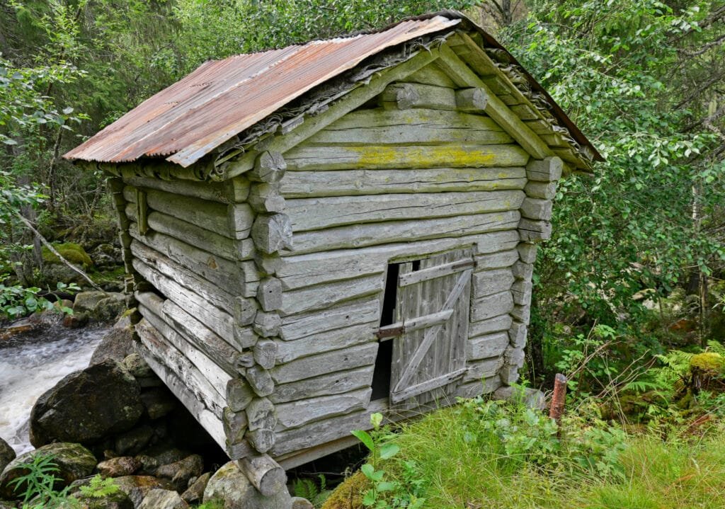 Kvernhuset på Nordenå 17. juli 2024. Foto