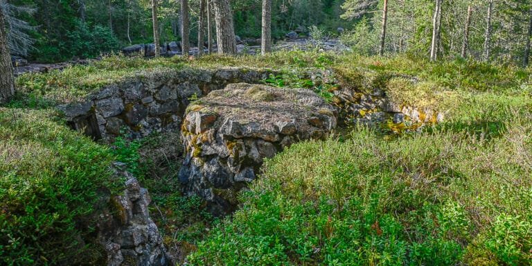 Tyske forsvarsstillingar i Bjørnarådalen