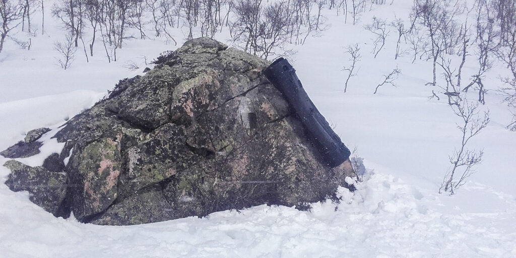 Minnesmerket ved Korpenuten. Foto