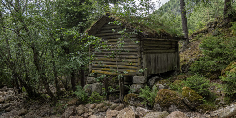 Kvernhuset ved Kvernåna på Austad