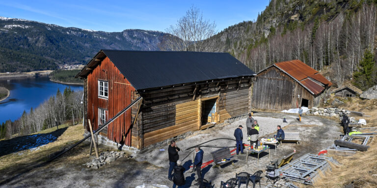 Restaurering og nybygg på Skore!